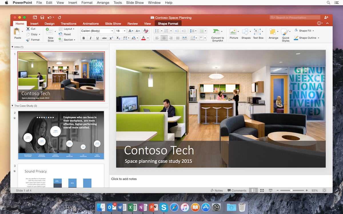 powerpoint for mac os x